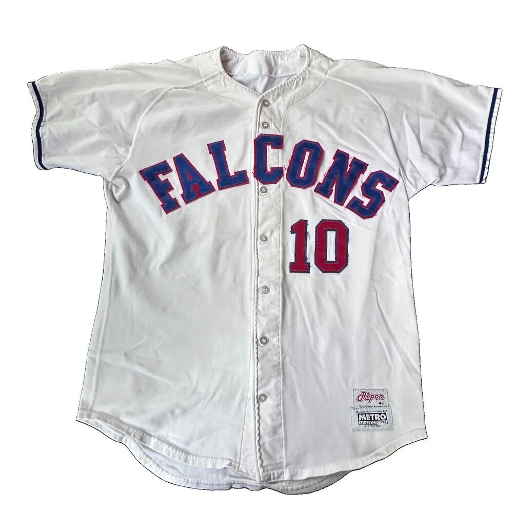 Vintage Ripon Falcons #10 Baseball Jersey USA Made Men’s Size 46 XL